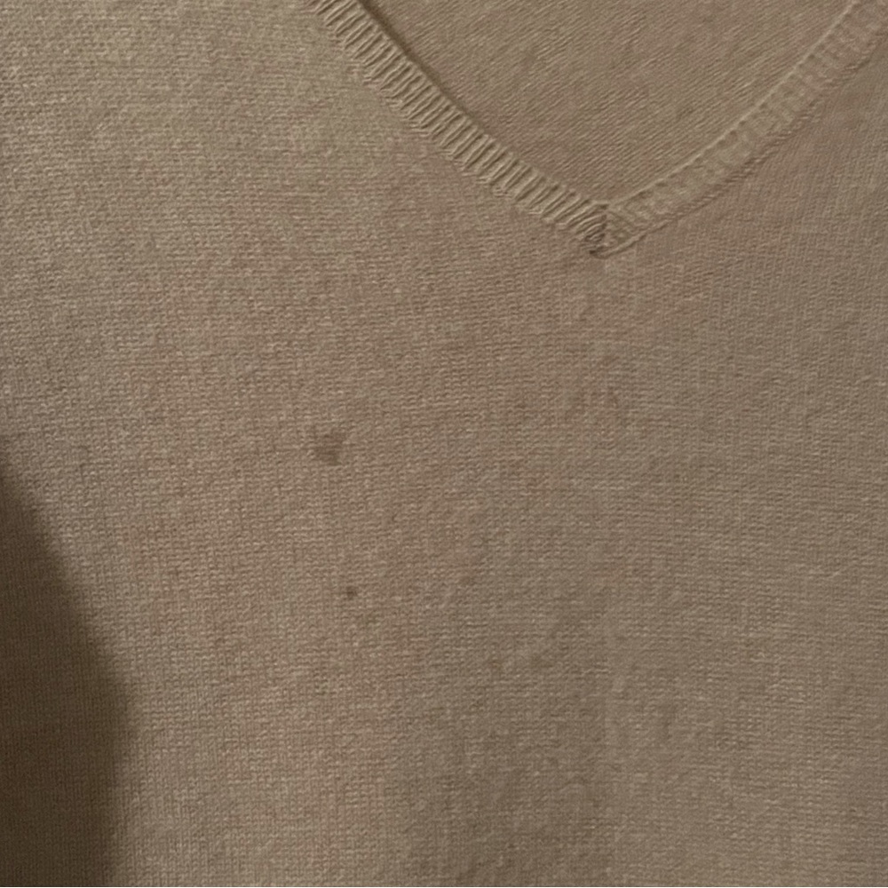 ❤️Charter Club 100% Cashmere Long Sleeve V Neck Sweater Top Size Medium M❤️ - Picture 5 of 6